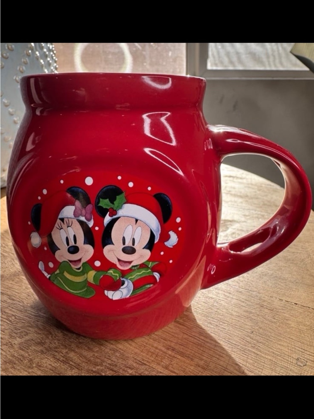 Disney Red Ceramic Character Mug